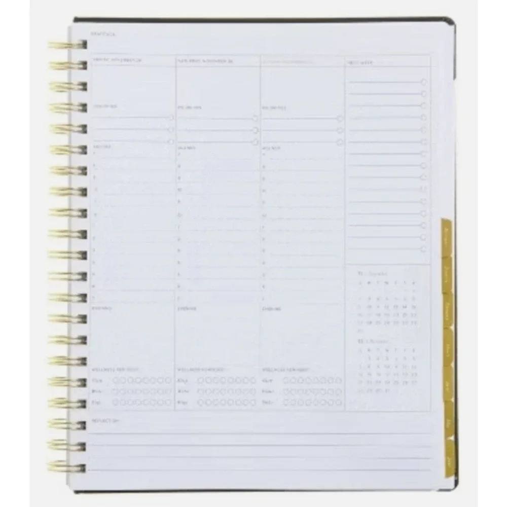 Russell+Hazel 2025-2026 Weekly Planner 9.125